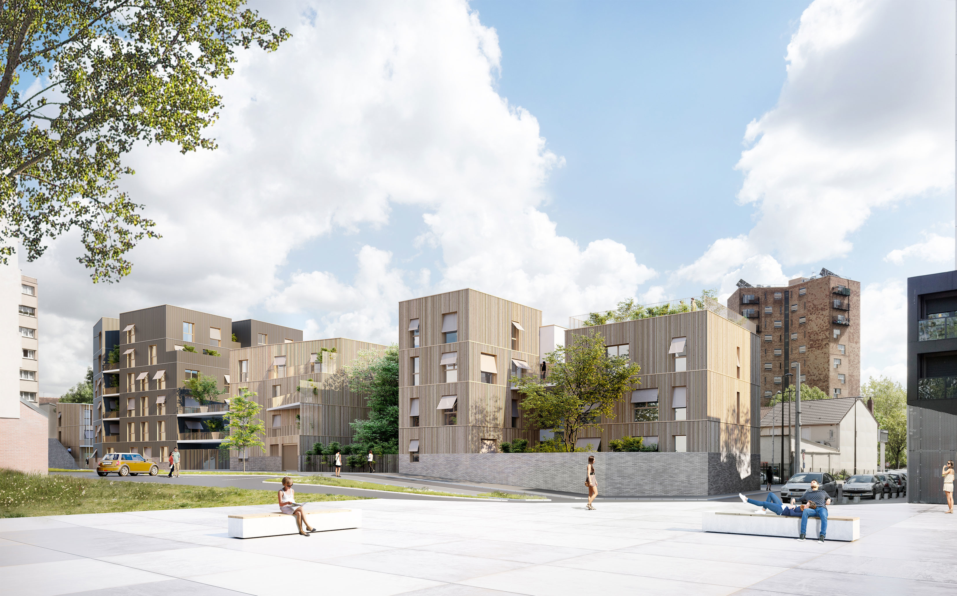 ENSEMBLE IMMOBILIER DE 47 LOGEMENTS - AUBERVILLIERS (93)