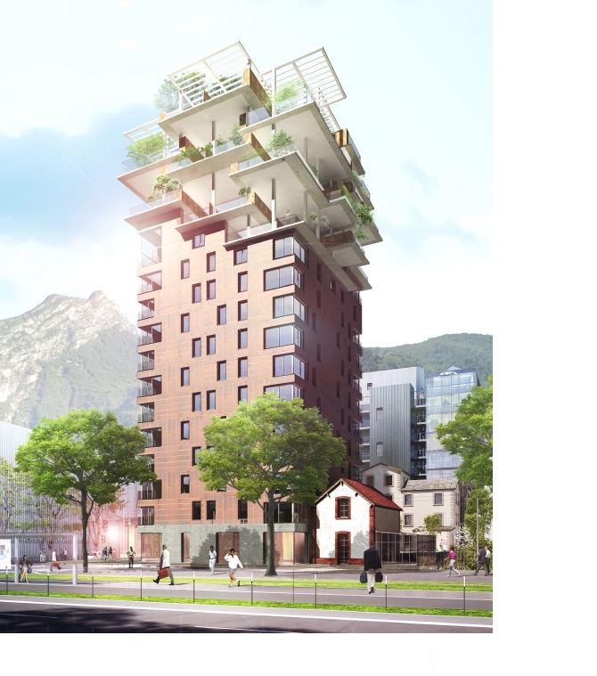 IMMEUBLE D'HABITATION - GRENOBLE (38)