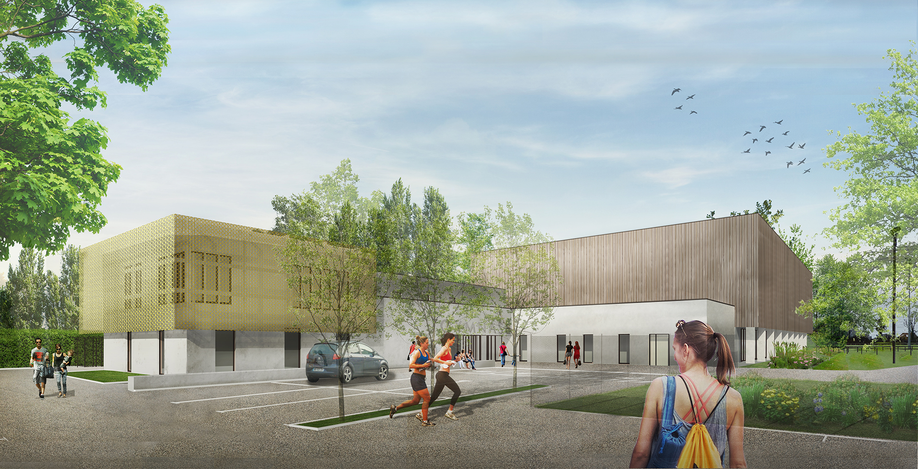 GYMNASE - LE PERRAY EN YVELINES (78)