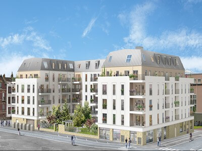 RESIDENCE DE 86 LOGEMENTS COLLECTIFS - POISSY (78)