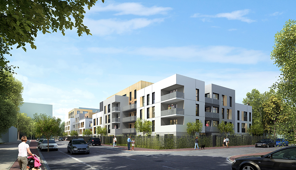 TREMBLAY EN FRANCE TECNOVA ARCHITECTURE VILOGIA VUE 2bd